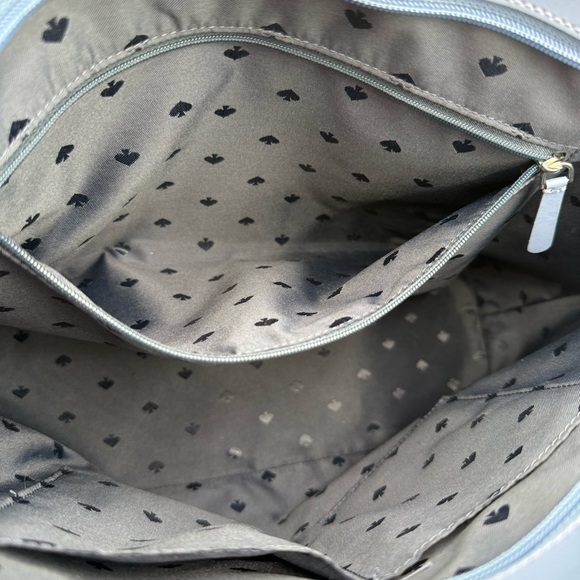 Kate Spade Blue and Black Tote Bag EUC - Picture 9 of 10